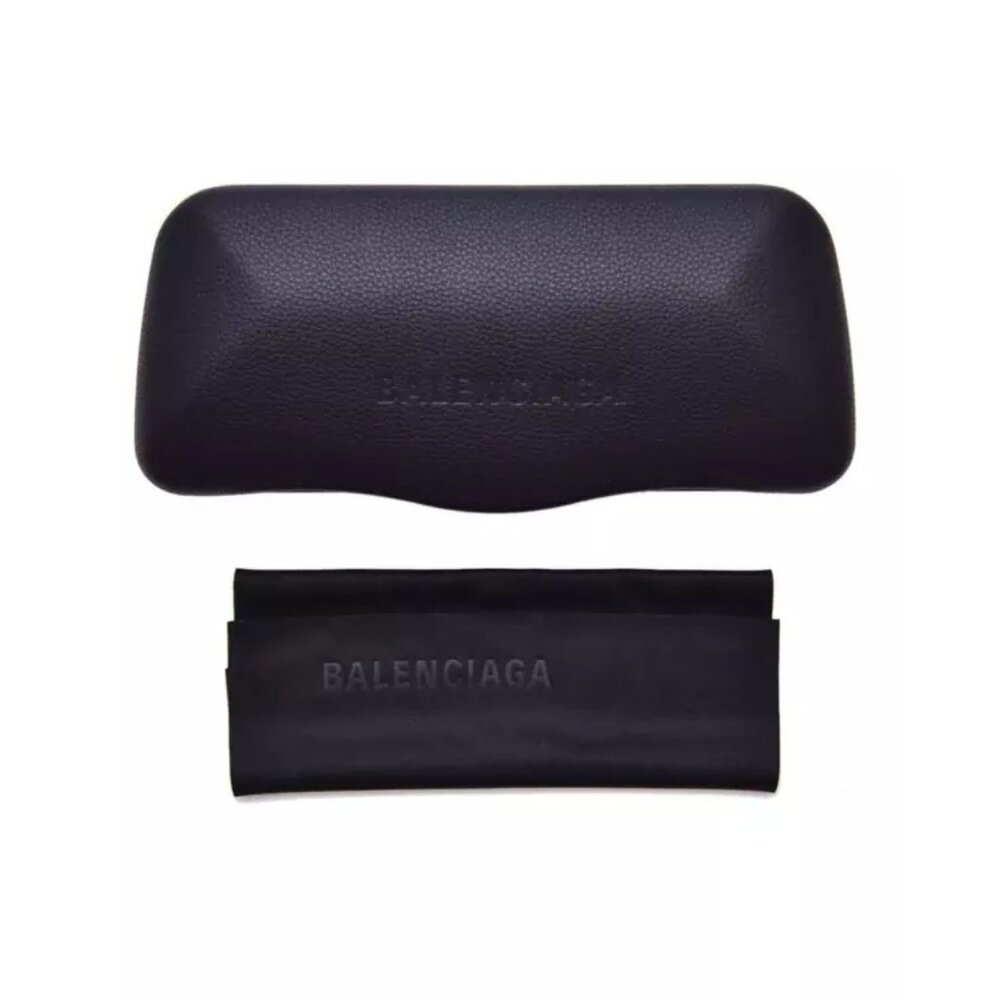 NEW BALENCIAGA EYEGLASSES BB0131O 001 BLACK WOMEN EYEWEAR - Picture 3 of 3